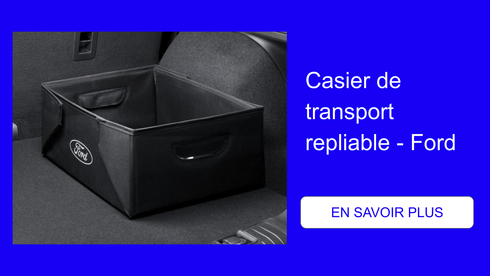 casier de transport repliable ford